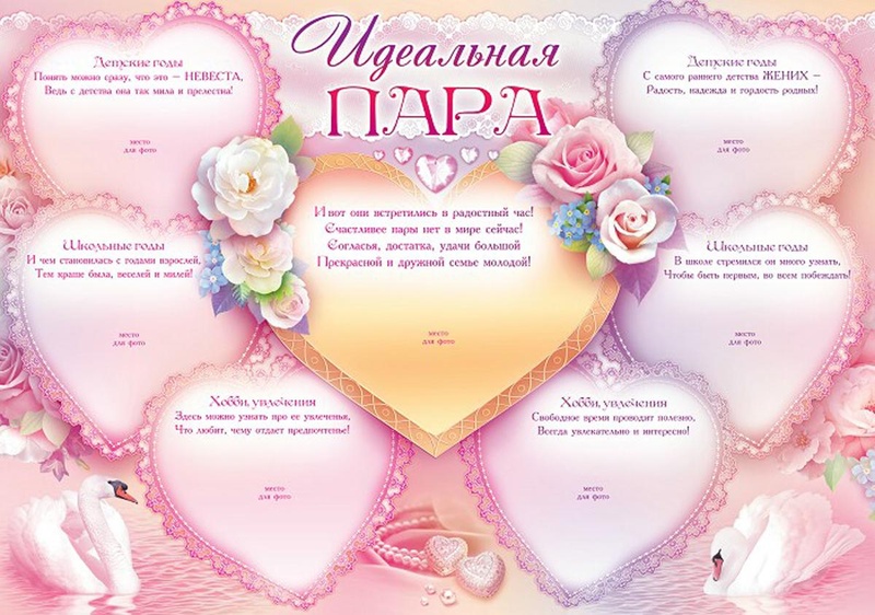 печать свадебных плакатов а2